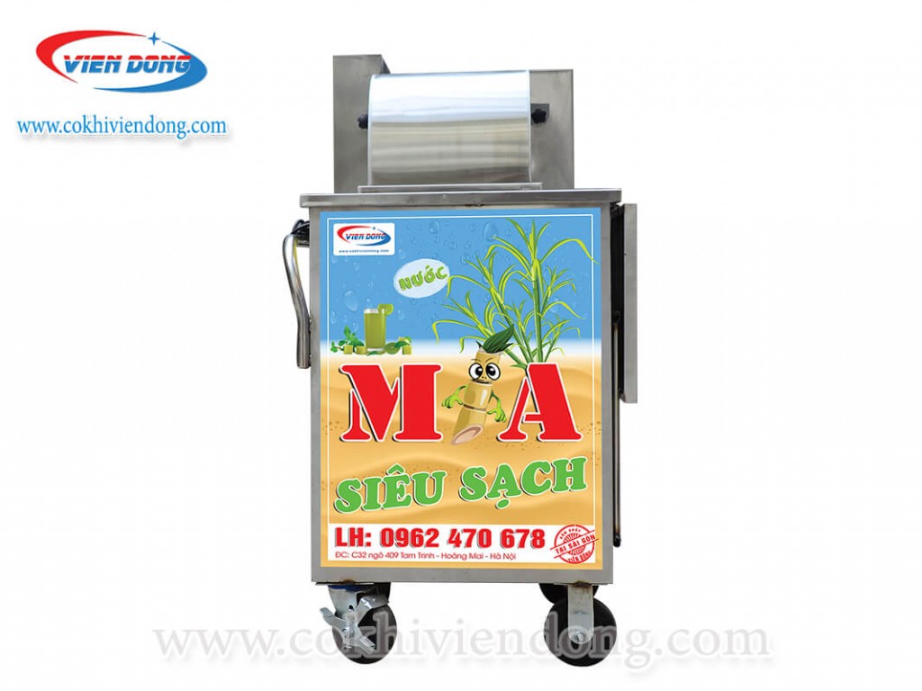 Xe ép nước mía cao cấp Viễn Đông - Chất lượng TỐT, Bảo hành THẬT